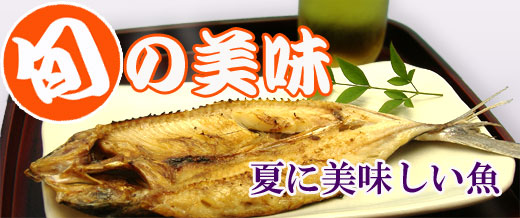干物海産物通販かすみ屋夏が旬の魚